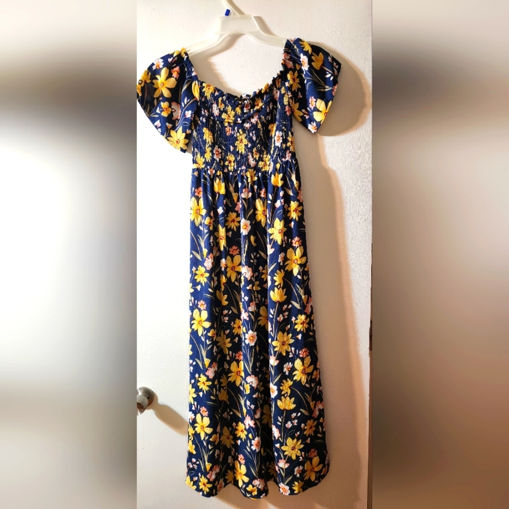 Flowered sundress